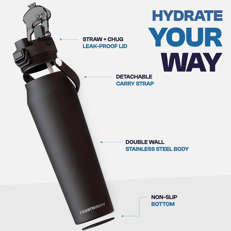 Bottle Buddy 32oz | Iowa Hawkeyes | Skin + Budz Bundle