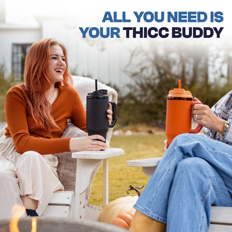 Thicc Buddy 40oz | Virginia Tech Hokies | Skin + Budz Bundle